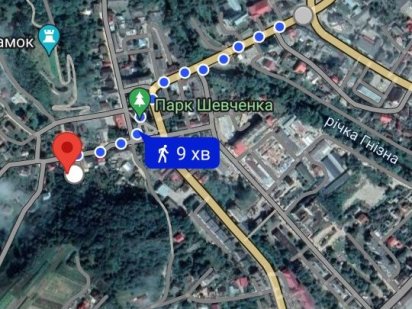 Земельна ділянка з будинком Теребовля