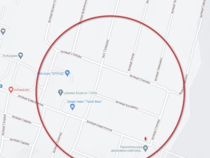 Продаж ділянки в с. Велика Березовиця, Кемпінг Великая Березовица