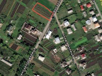 Продається приватизована земельна ділянка під забудову,15 соток. Гусятин