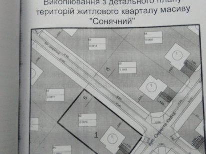 Земельна ділянка під зобудову м.Заліщики Тернопільська обл Заліщики