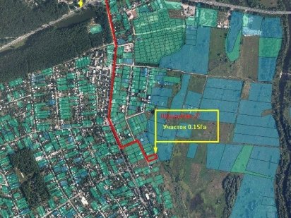 Продам участок 0.15Га/ Бабаи/ Хроший вид Бабаи