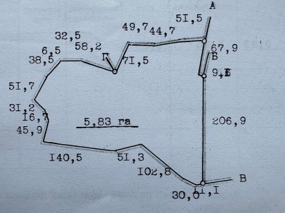 Земельна ділянка сільськогосподарського призначення ( пай) 5,83 га. Летичев
