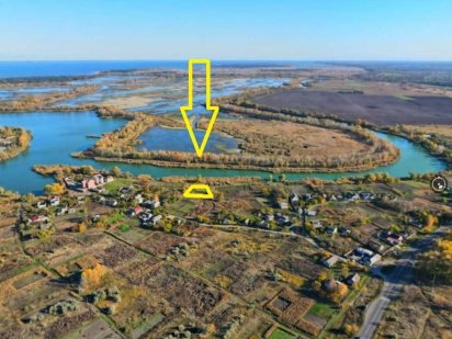 Ділянка з виходом до води у Червоній Слобіді ! Красная Слобода