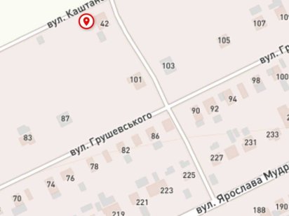 Приватизована земельна ділянка Корсунь-Шевченківський