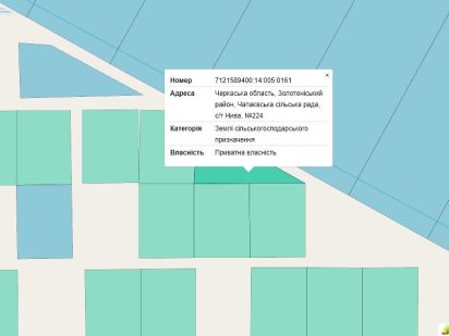 Продам 2 земельні ділянки в кооп «Нива», 22 сотки Благодатне