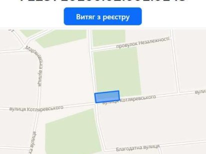 Продається  приватизована земельна ділянка в м.Шпола. Шпола