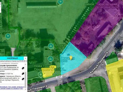 Земельна ділянка житлової забудови, площею 0,0296 га, Черкаська обл. Тальне