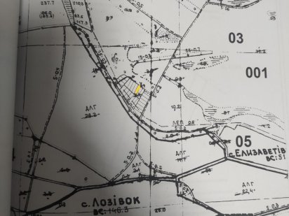 Продаю земельну ділянку  під садівництво Лозівок