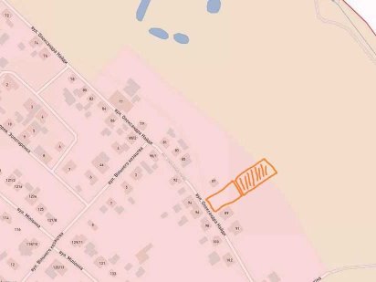 Земельна ділянка для будівництва. Чигирин