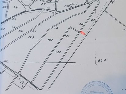 Земельна ділянка під забудову