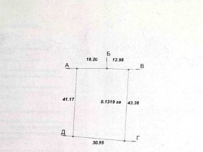 Земельна ділянка в мальовничому місці Кедина Гора