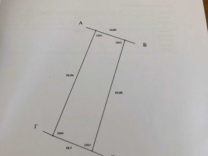 Продаж земельної ділянки під забудову в с. Киїнка Киїнка