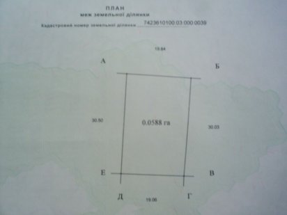 Продам земельный участок урочище "Дачи" Новгород-Сіверський