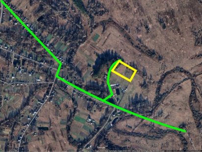 9 поруч розташованих, земельних ділянок, 161 сотка Крехаев