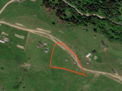 Земля в горах, земля в карпатах, земельна ділянка Годилів