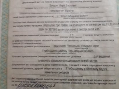 продаю земельну ділянку 51 соток Чагор