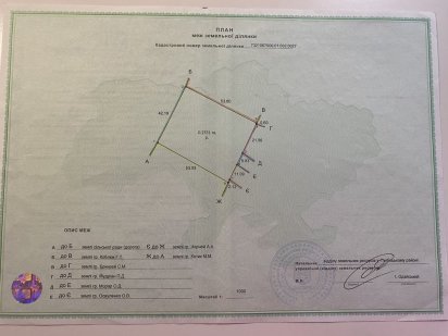 Продається земельна ділянка Чагор