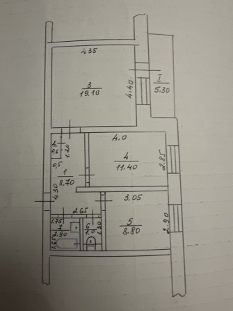 Продам 2х кімнатну квартиру - фото 1