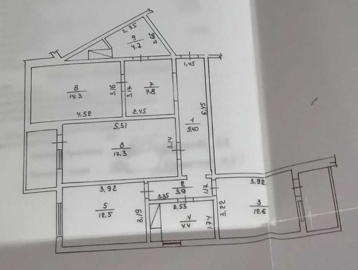 Продам 3-х кімнатну квартиру. - фото 1