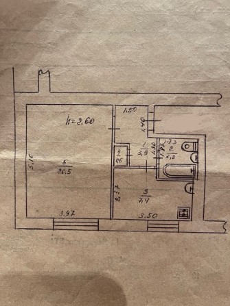 Продам 1 кімнатну квартиру на Шишацькій 119 - фото 1