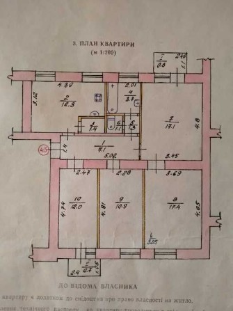 ВЛАДЕЛЕЦ, продаю 4-х комнатную квартиру, сталинка, центр, 86 кв.м - фото 1