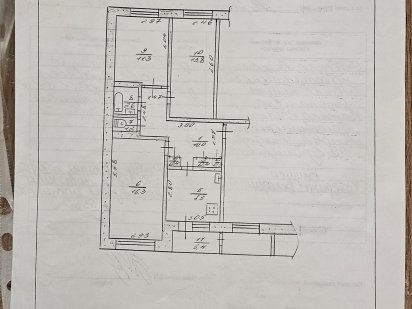 Продаж - 3-хкімнатна квартира під ремонт Павлоград