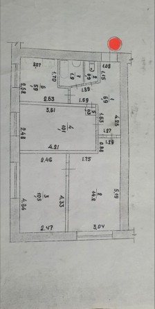 Продам квартиру 3х центр с АЭО! - фото 1