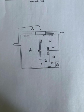 1-кімнатна квартира - фото 1