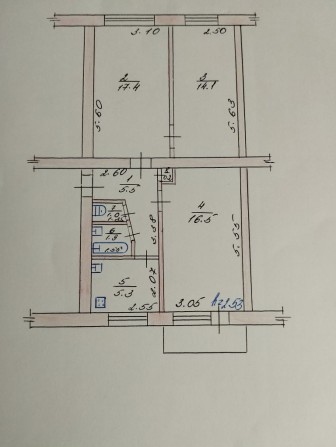 Продам квартиру в Жовтневому містечку - фото 1