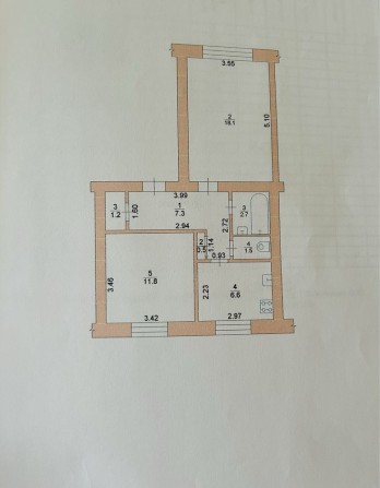 Продам 2-х комнатную квартиру в городе Шостка - фото 1