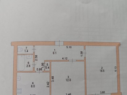 Продам 2-кімнатну квартиру покращеної планировки Шостка