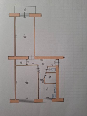 2 кімнатна квартира - фото 1