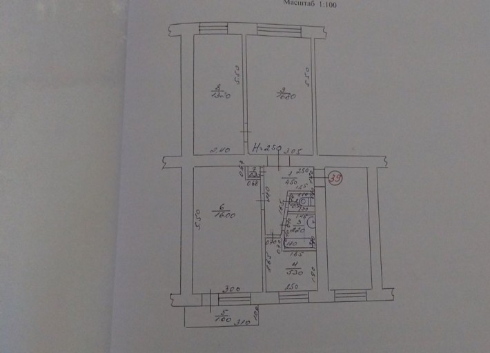 Продаж 3-х кімнатної квартири, заг.площею 61,8 м.кв. - фото 1