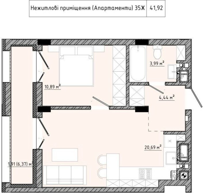 ЖК на Спортивній. Сокільники / бічна Стрийська 1кім - фото 1