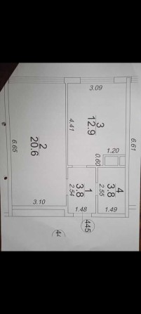 1 кім. квартира в 53 Жемчужині - фото 1