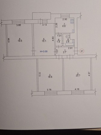 Продам свою 4х комн. квартиру - фото 1