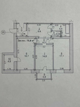 Продаж квартири у центрі міста Суми - фото 1