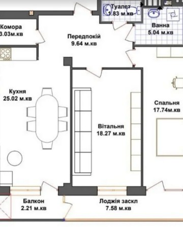 Продаж 3к квартири 90.36 кв. м на вул. Тарнавського Мирона Генерала - фото 1