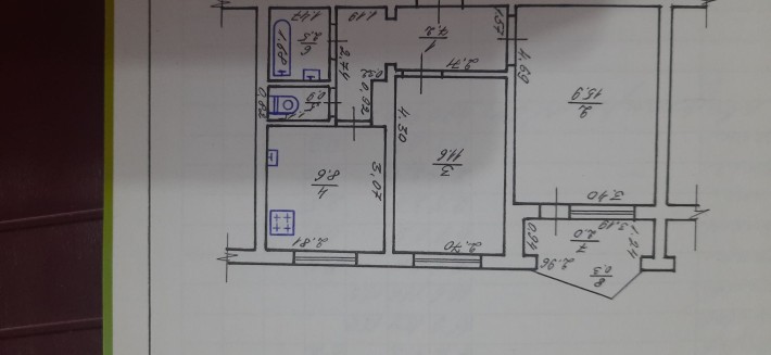 Продам квартиру 2-х кімнатну - фото 1