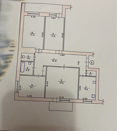 Продається 4кім квартира на Польовій біля ФОКа - фото 1