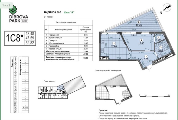 Продам ТОП квартиру , Діброва Парк - фото 1