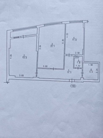 Продам 2х кімн. квартира в Новобудові м. Черкаси вул. Припортова 42/1 - фото 1