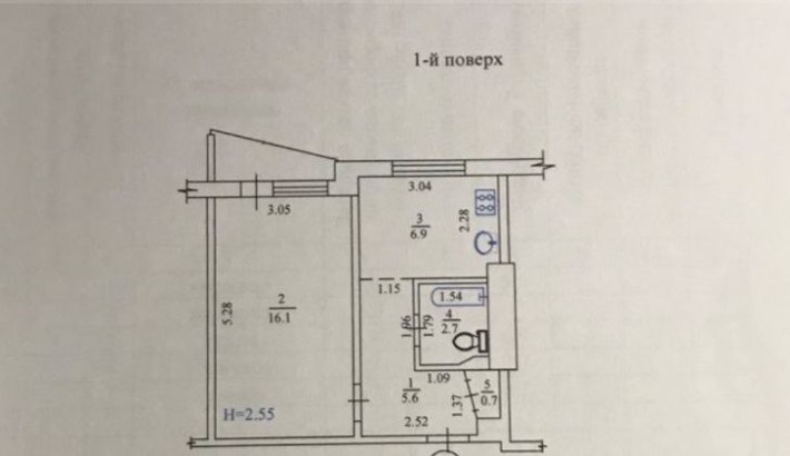 12000! Срочно продам 1 к квартиру , район ХТЗ, Масельского - фото 1