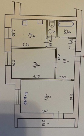 Продам 2-х комнатную квартиру - фото 1