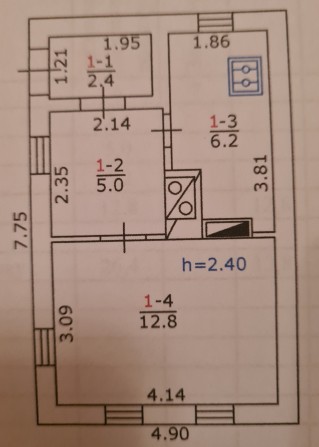 Кривуши. Дом с газом, земельный участок.  2 кадастровых номера. - фото 1