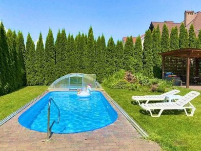 252 Локація на березі річки з теплою альтанкою та басейном Київ