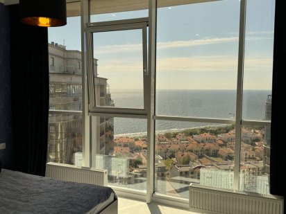 СВОБОДНА СЕГОДНЯ! Двушка в 8 жемчужине с видом на море в аркадии Одеса