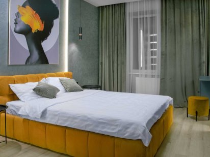 Апартаменти у центрі Львова для 4 осіб в новобудові з балконом Львів