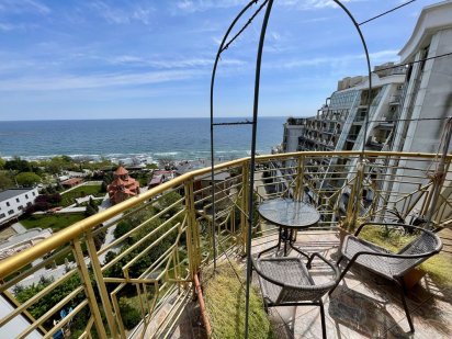 Вид на море, 2 Комн кв 75 метров с террасой, Аркадийский дворец Одеса