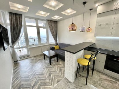 Вид на море, ЖК 44 Жемчужина, Красивая 1 комн кв, Аркадия, ул Каманина Одеса